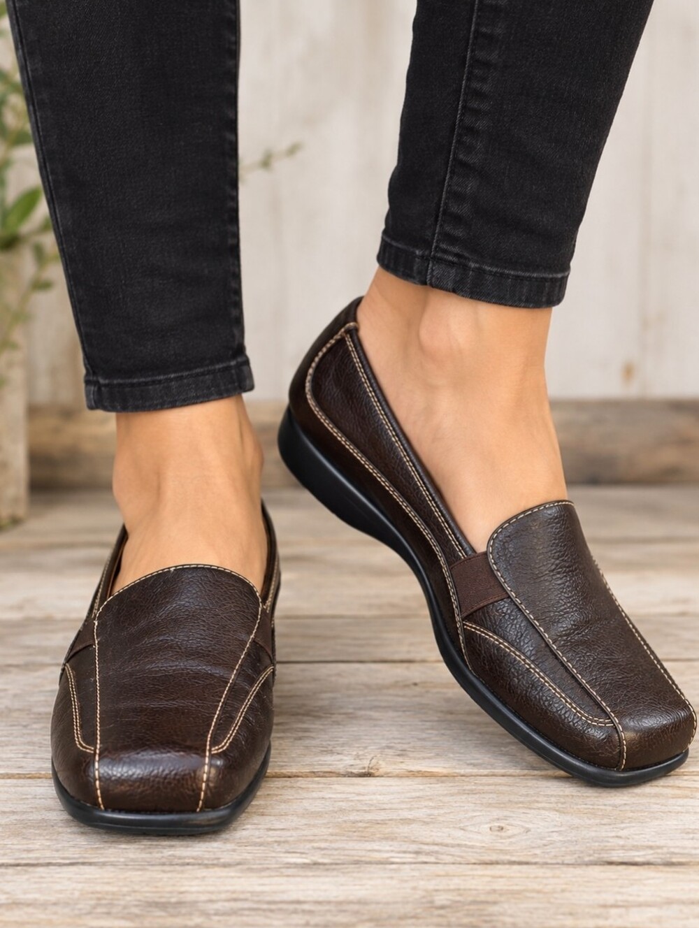 A2 By Aerosoles Tricycle 90s Minimalist Revival Comfort Loafer Flats 7.5M